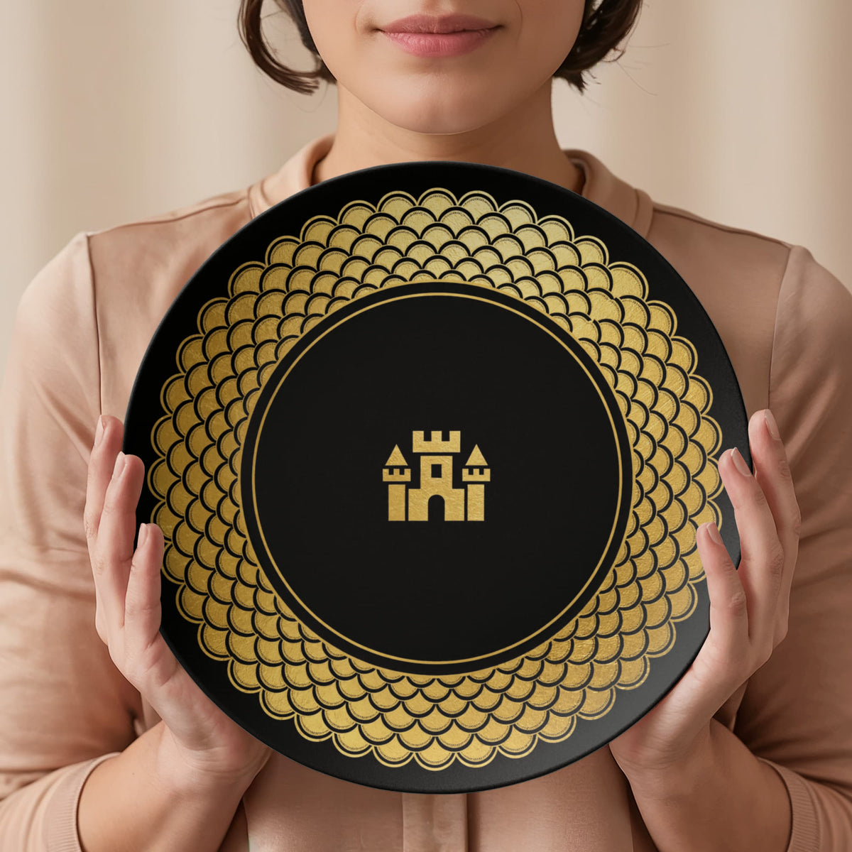 Blockhouse Plate — Dragon Scale — view 5