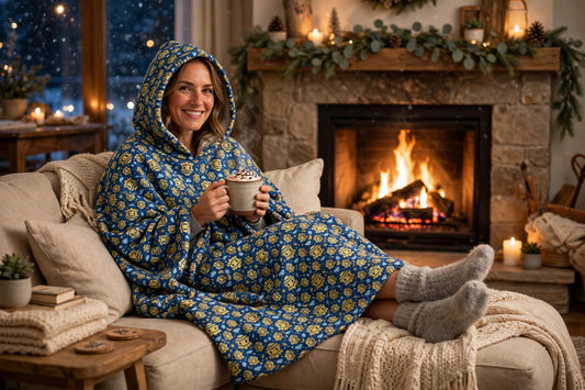 Hoodie blanket - lifestyle