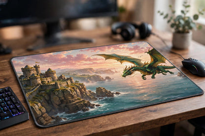 Dragon Guardian — Desk Mat — featured product photo