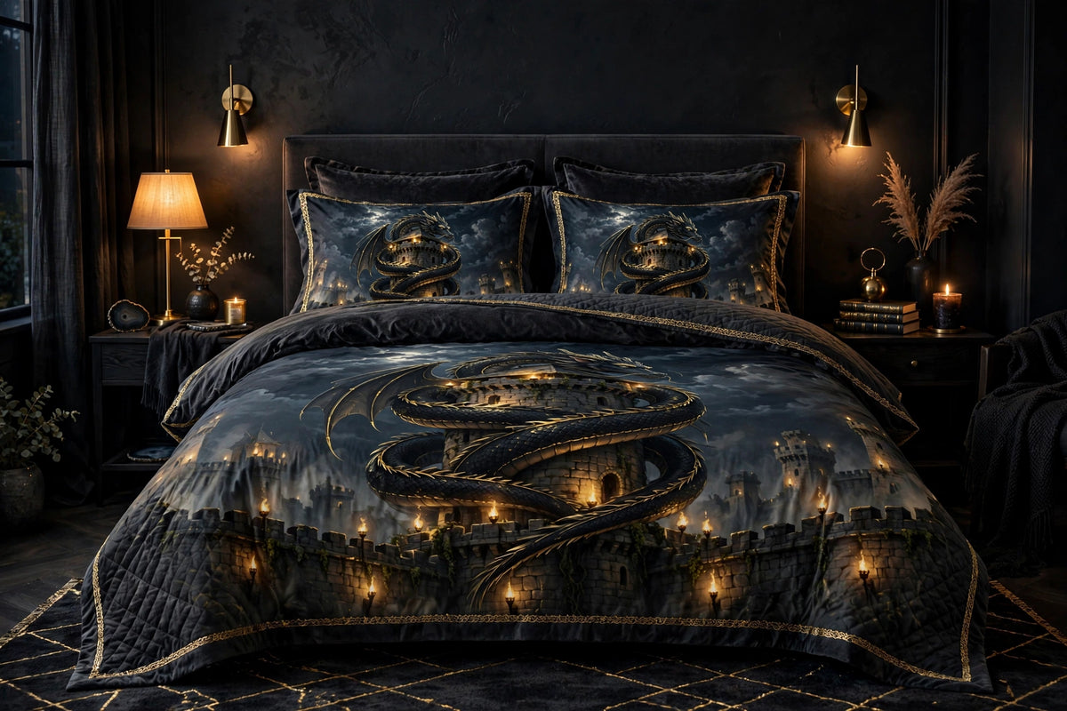 Dragon's Rest — Complete Bedding Set — front view