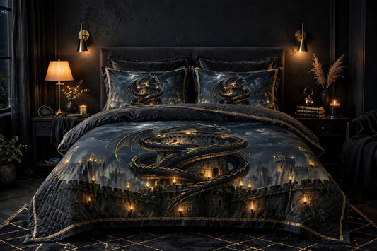 Dragon's Rest — Complete Bedding Set — front view