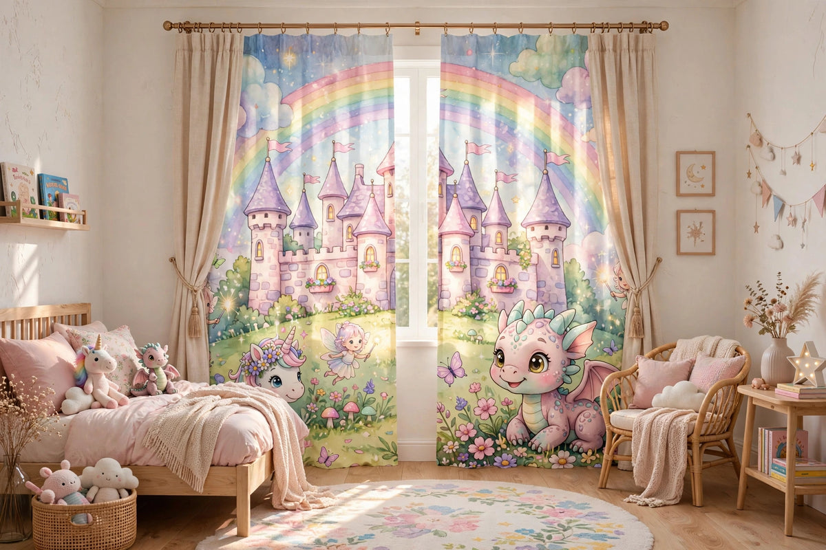 Fantasy Land Curtains — front view