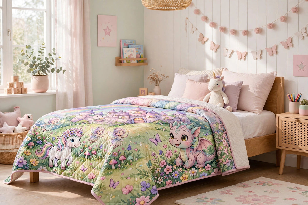 Fantasy Land Quilt — front view