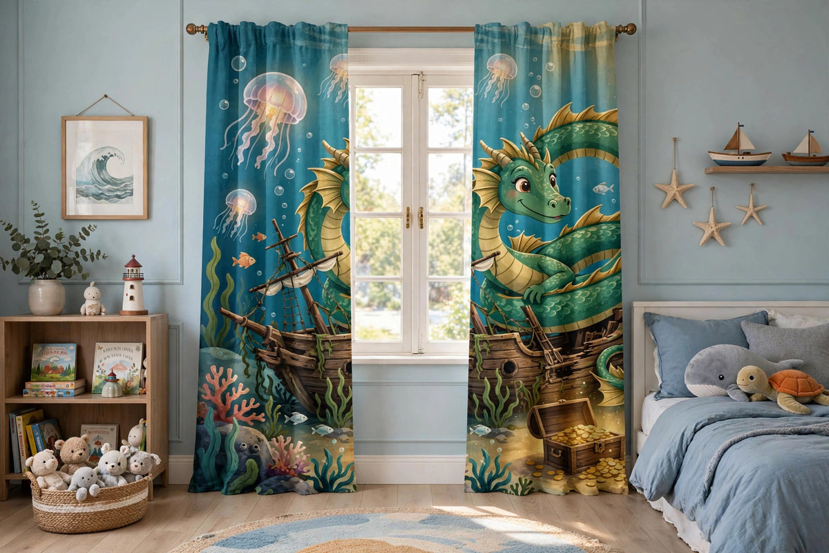 Guardian of the Reef — Curtains — lifestyle photo