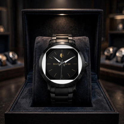 Meridian Watch — front view in presentation case