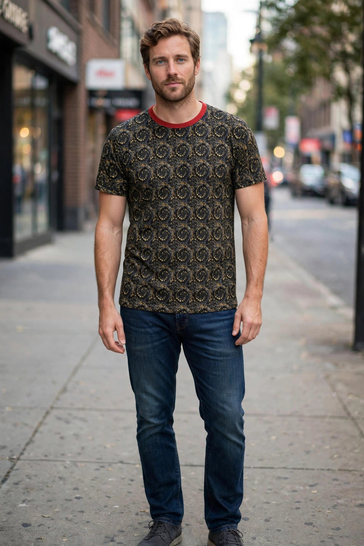 Metro Tee — lifestyle photo