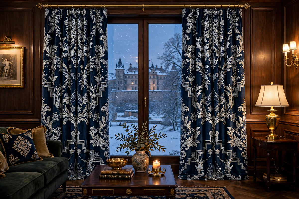 Night Watch Curtains — Winter Palace — front view
