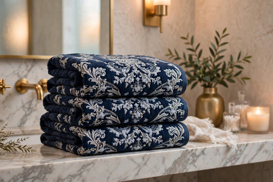 Night Watch Towels — Winter Palace — front view