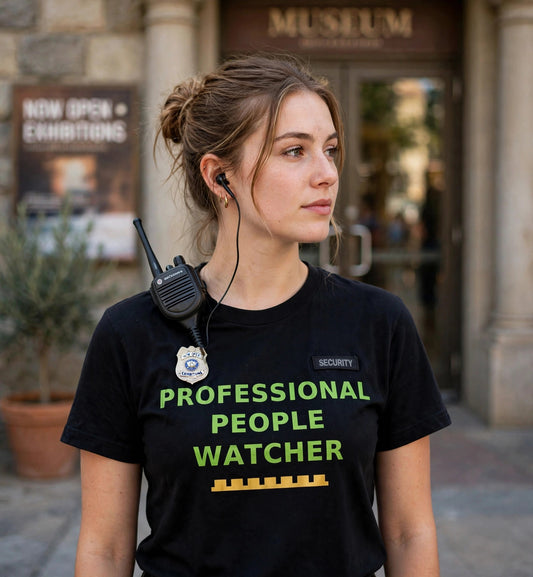 People Watcher — T-Shirt — lifestyle photo