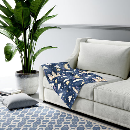 Sleepy Castle — Baby Swaddle Blanket — alternate view 3