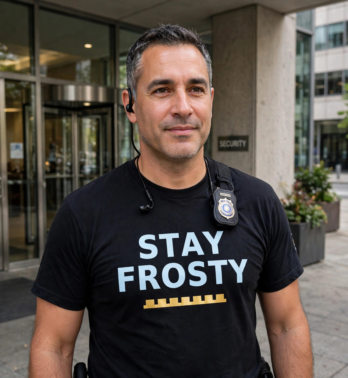 Stay Frosty — T-Shirt — lifestyle photo