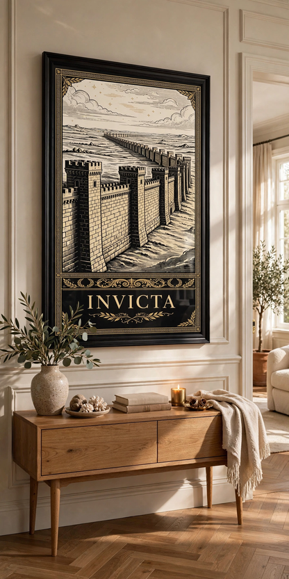 Invicta framed print