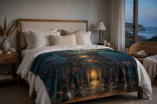 The Fortress Reef — Blanket — lifestyle photo