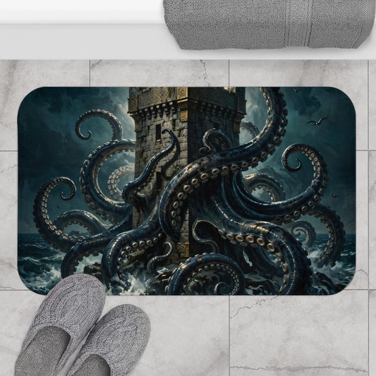 The Kraken's Embrace — Bath Mat — alternate view 5
