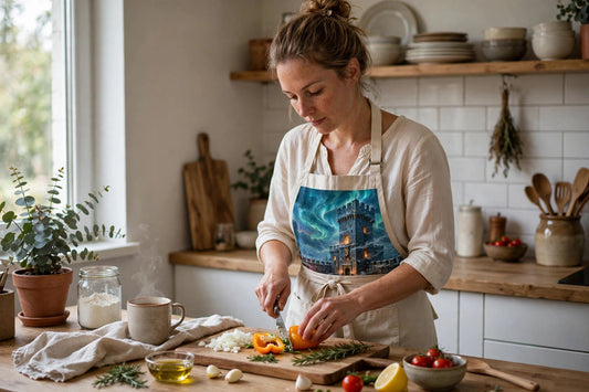 Winter 2026 — Apron (Blizzard Fortress) — lifestyle photo