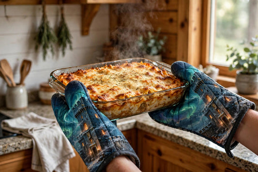 Winter 2026 — Oven Mitts (Blizzard Fortress) — lifestyle photo